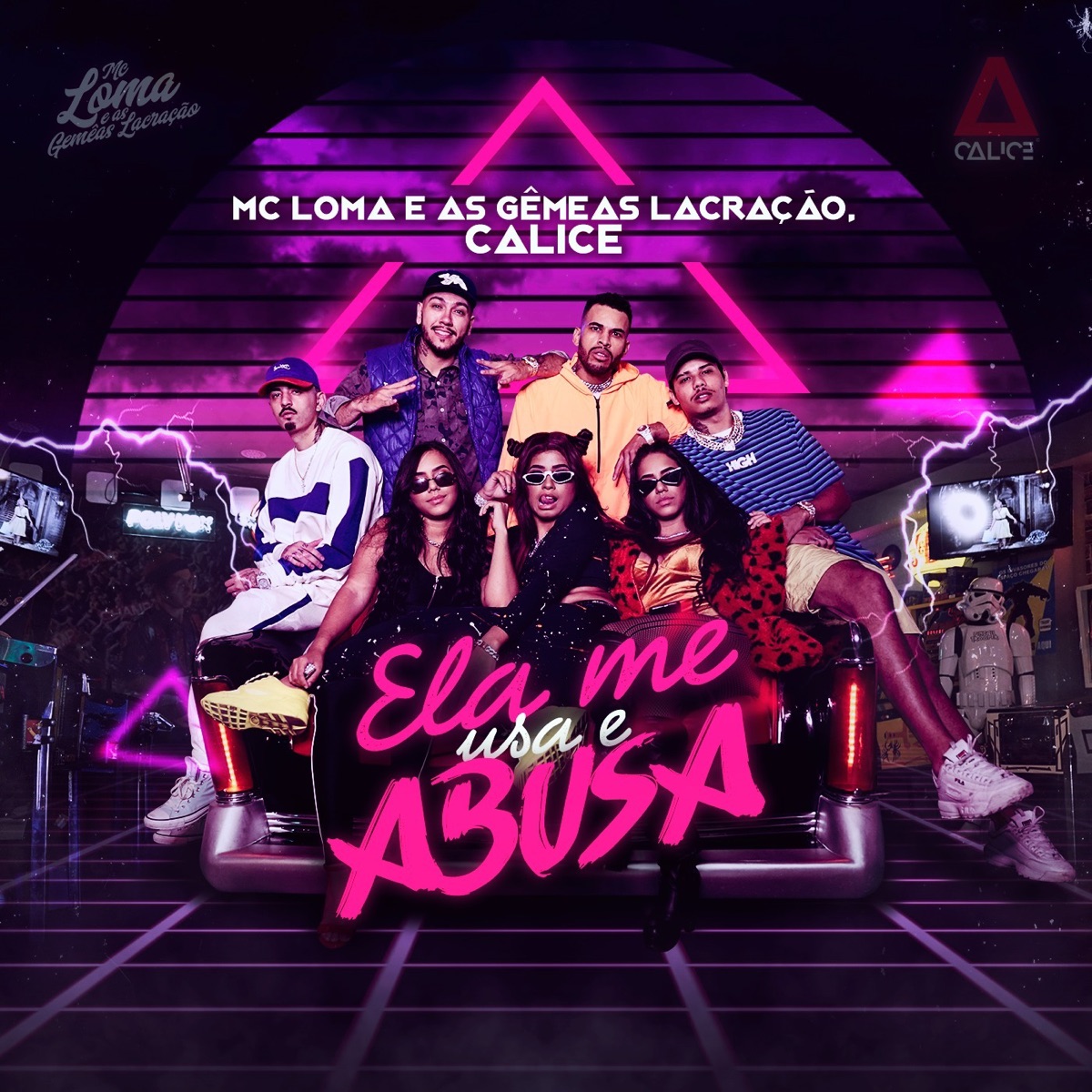 Ela Me Usa e Abusa - Single by MC Loma e As Gêmeas Lacração & Calice album cover