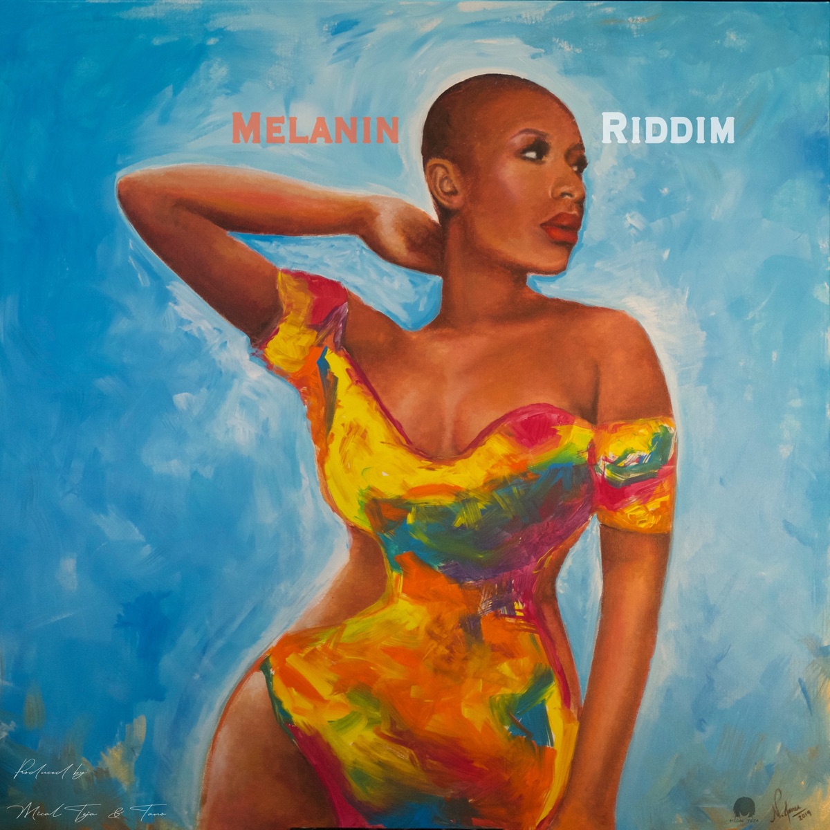 Melanin Riddim - Single by Mical Teja, Destra & Gbmnutron album cover