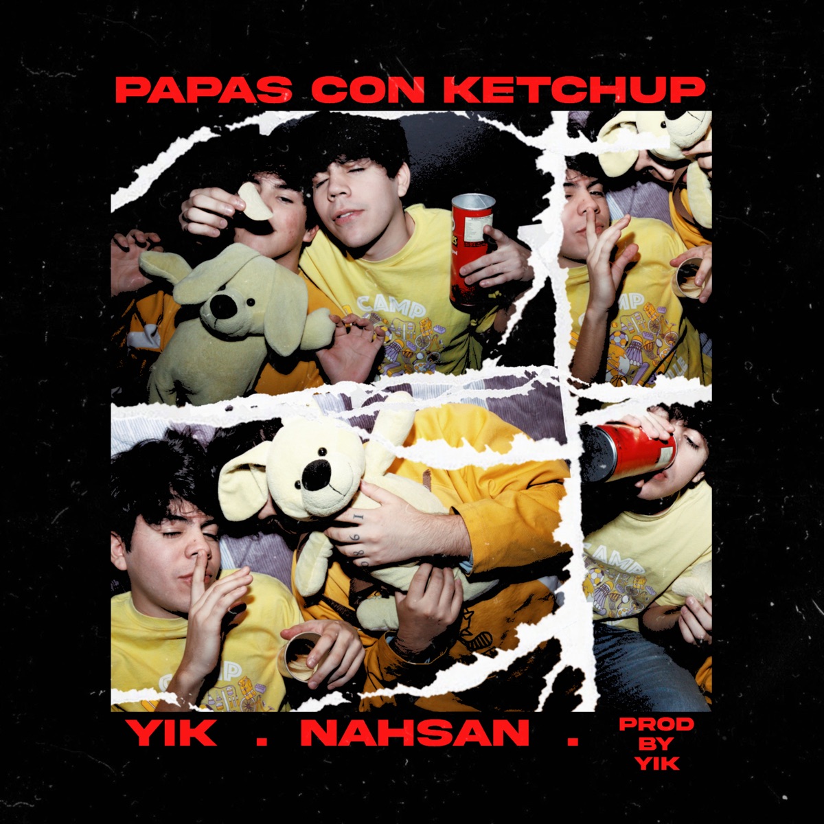 Papas con Ketchup - Single by Yīk & Nahsan album cover