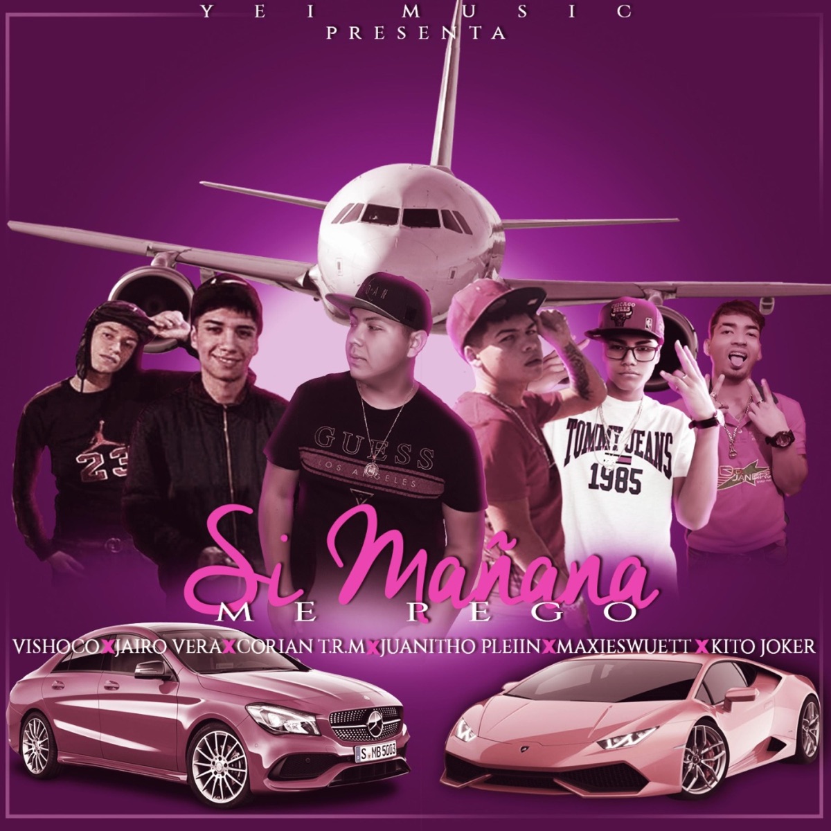 Si mañana me pego (vishoko, jairo vera y corian trm) - Single by Juanitho Pleiin album cover