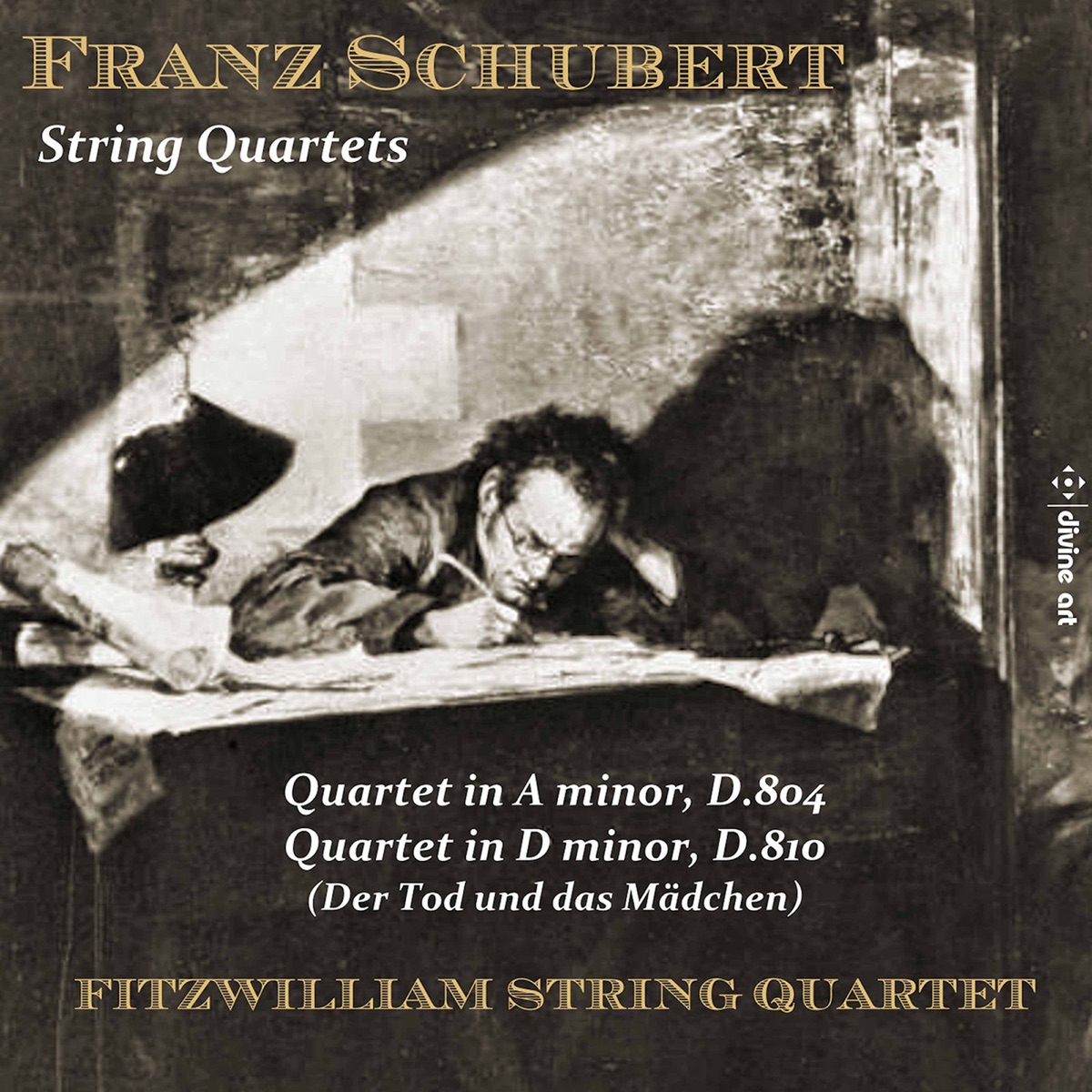 Schubert: String Quartets by Fitzwilliam String Quartet album cover