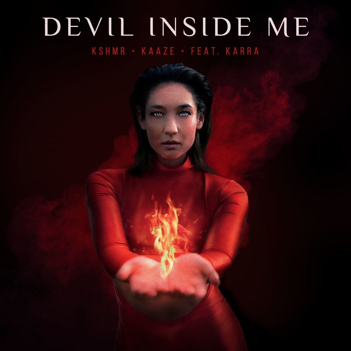Devil Inside Me (feat. KARRA) - Single by KSHMR & Kaaze album cover