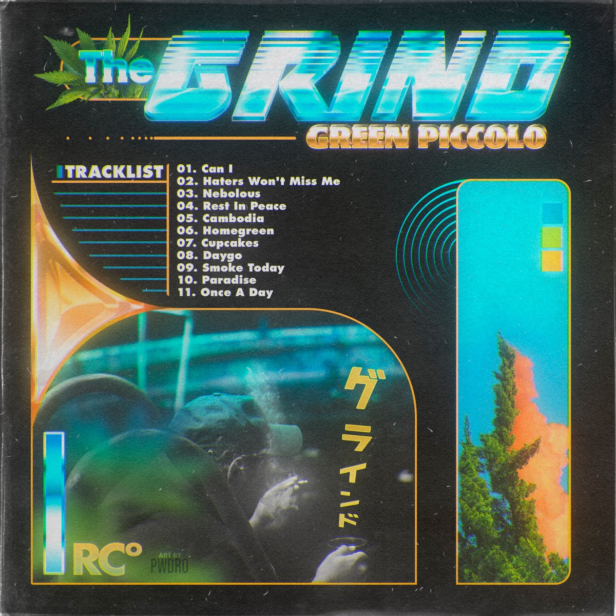 The Grind by Green Piccolo & Ryan Celsius Sounds album cover