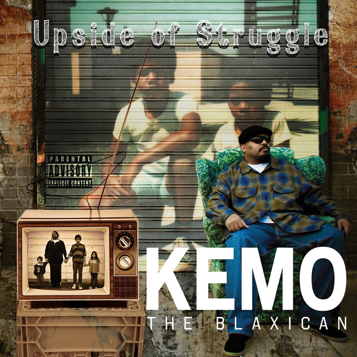 Upside of Struggle by Kemo the Blaxican album cover