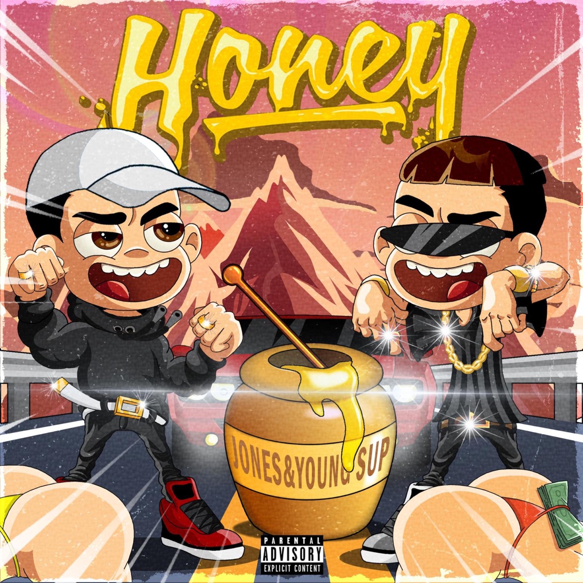 honey - EP by Young Sup & Jones album cover