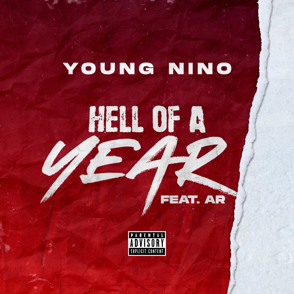 Hell of a Year (feat. AR) - Single by Young Nino album cover