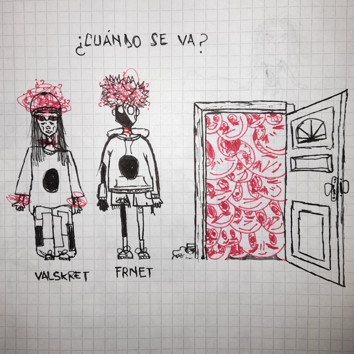 ¿Cuando Se Va? - Single by FRNET & valskret album cover