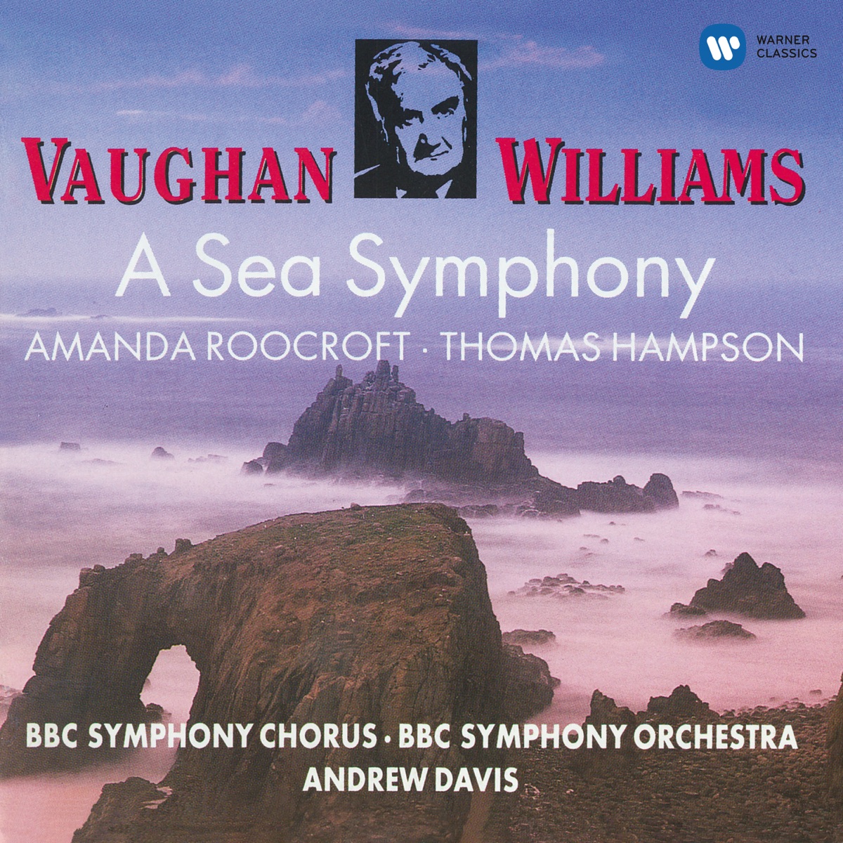 Vaughan Williams: Symphony No. 1 "A Sea Symphony" by BBC Symphony Chorus, Sir Andrew Davis & BBC Symphony Orchestra album cover