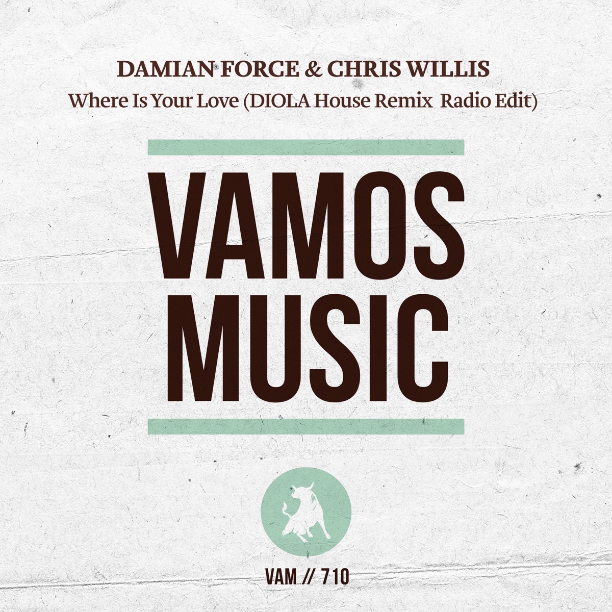 Where Is Your Love (Diola House Remix Radio Edit) - Single by Damian Force & Chris Willis album cover
