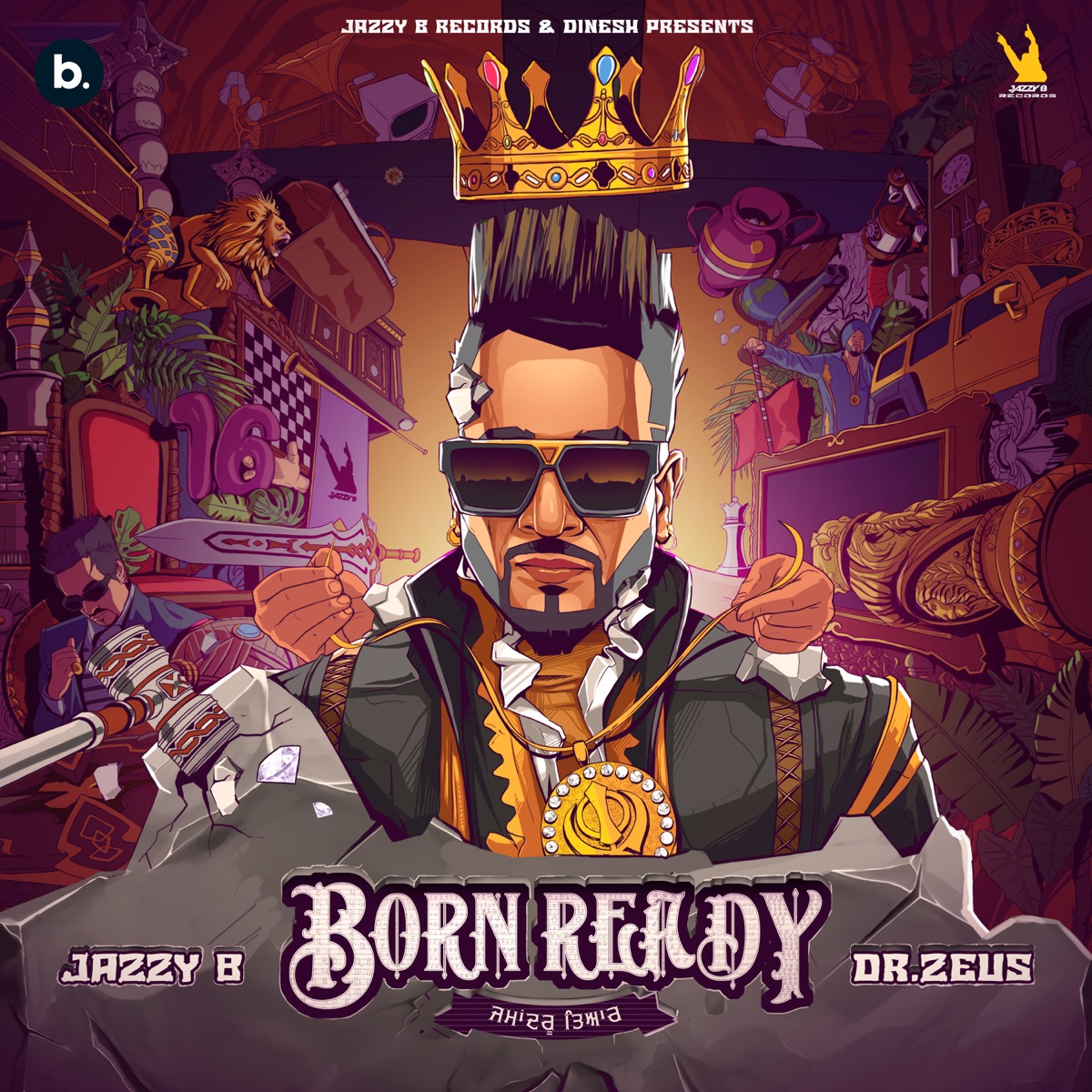 Born Ready by Jazzy B & Dr Zeus album cover