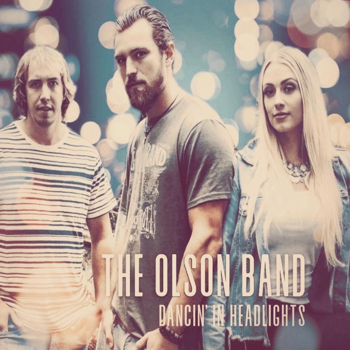 Dancin' In Headlights by The Olson Band album cover