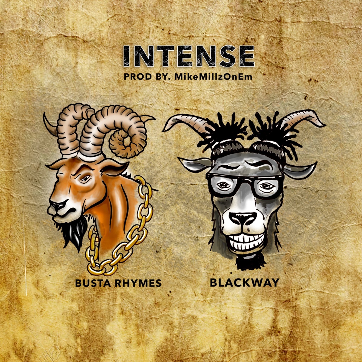 Intense - Single by Blackway & Busta Rhymes album cover