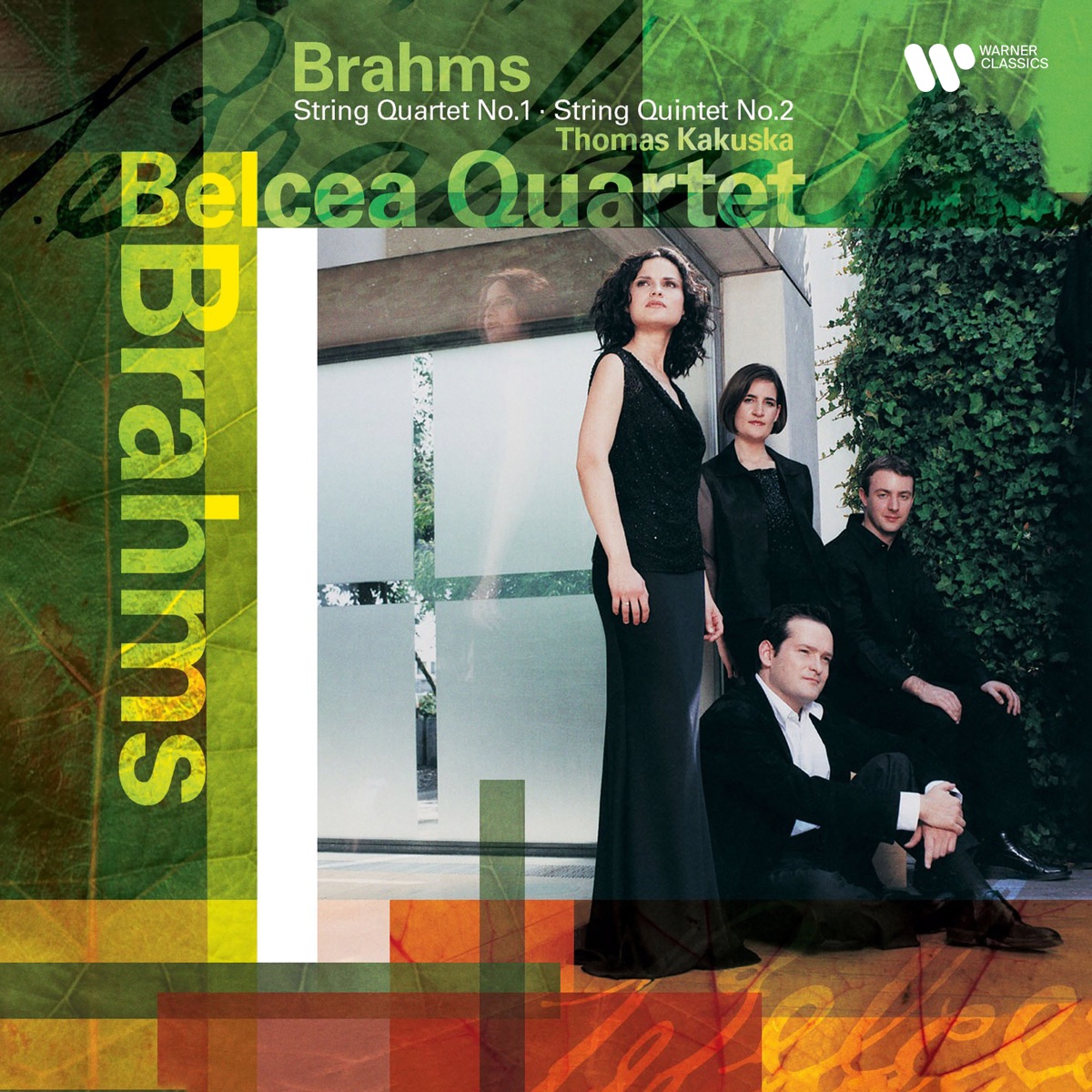 Brahms: String Quartet No. 1, Op. 51 No. 1 & String Quintet No. 2, Op. 111 by Belcea Quartet & Thomas Kakuska album cover