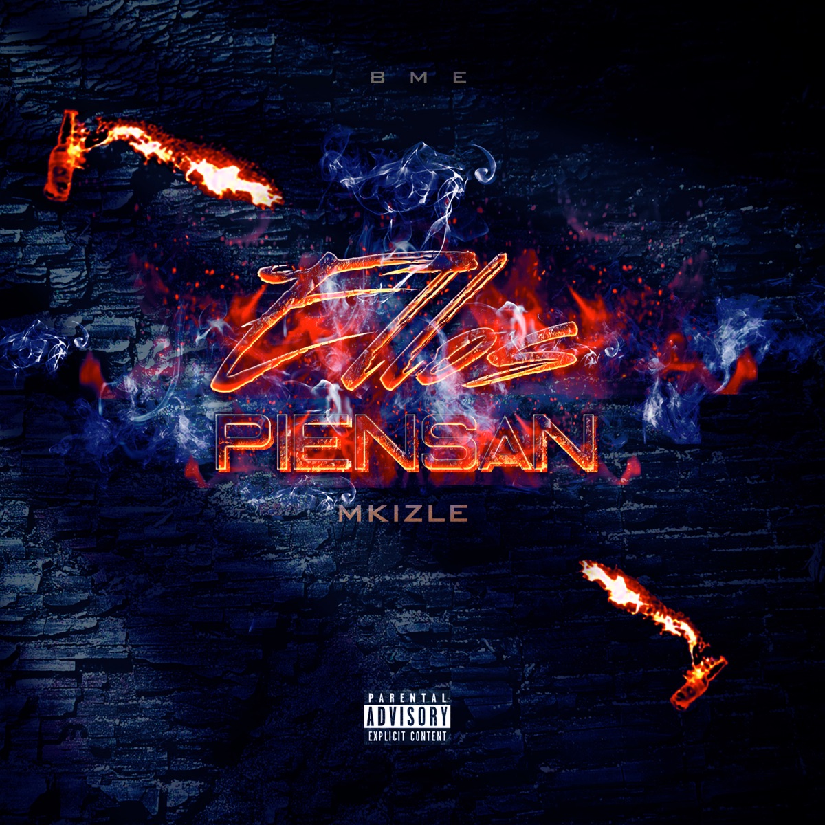 Ellos Piensan - Single by Mkizle album cover