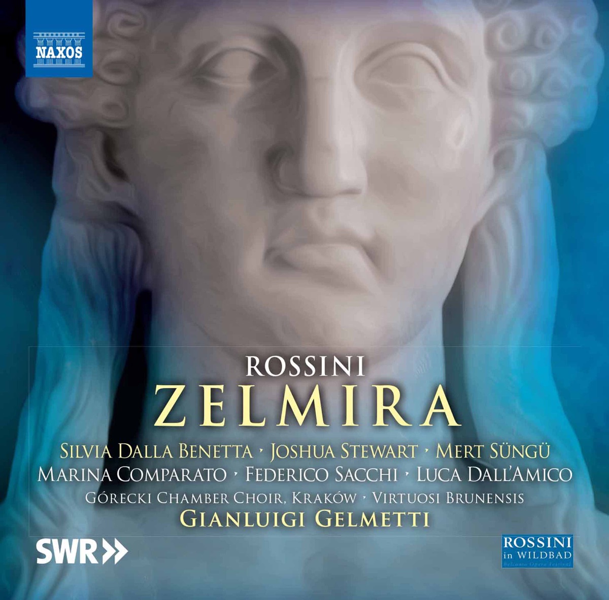 Rossini: Zelmira (Live) by Silvia Dalla Benetta, Marina Comparato, Joshua Stewart, Mert Süngü, Federico Sacchi, Virtuosi Brunensis & Gianluigi Gelmetti album cover