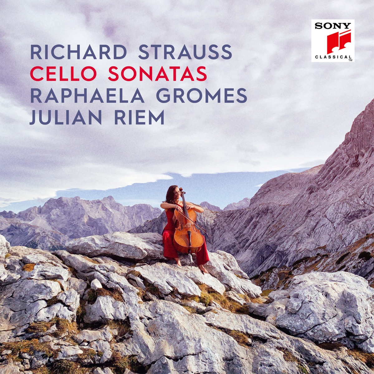 Richard Strauss: Cello Sonatas by Raphaela Gromes & Julian Riem album cover