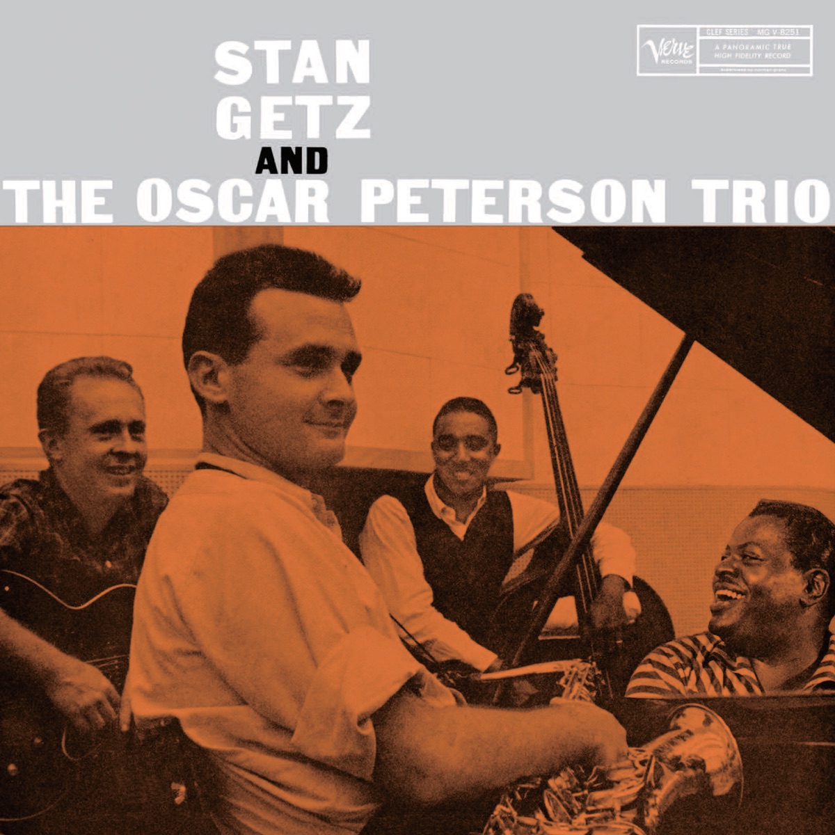 Stan Getz And The Oscar Peterson Trio by Stan Getz & Oscar Peterson Trio album cover