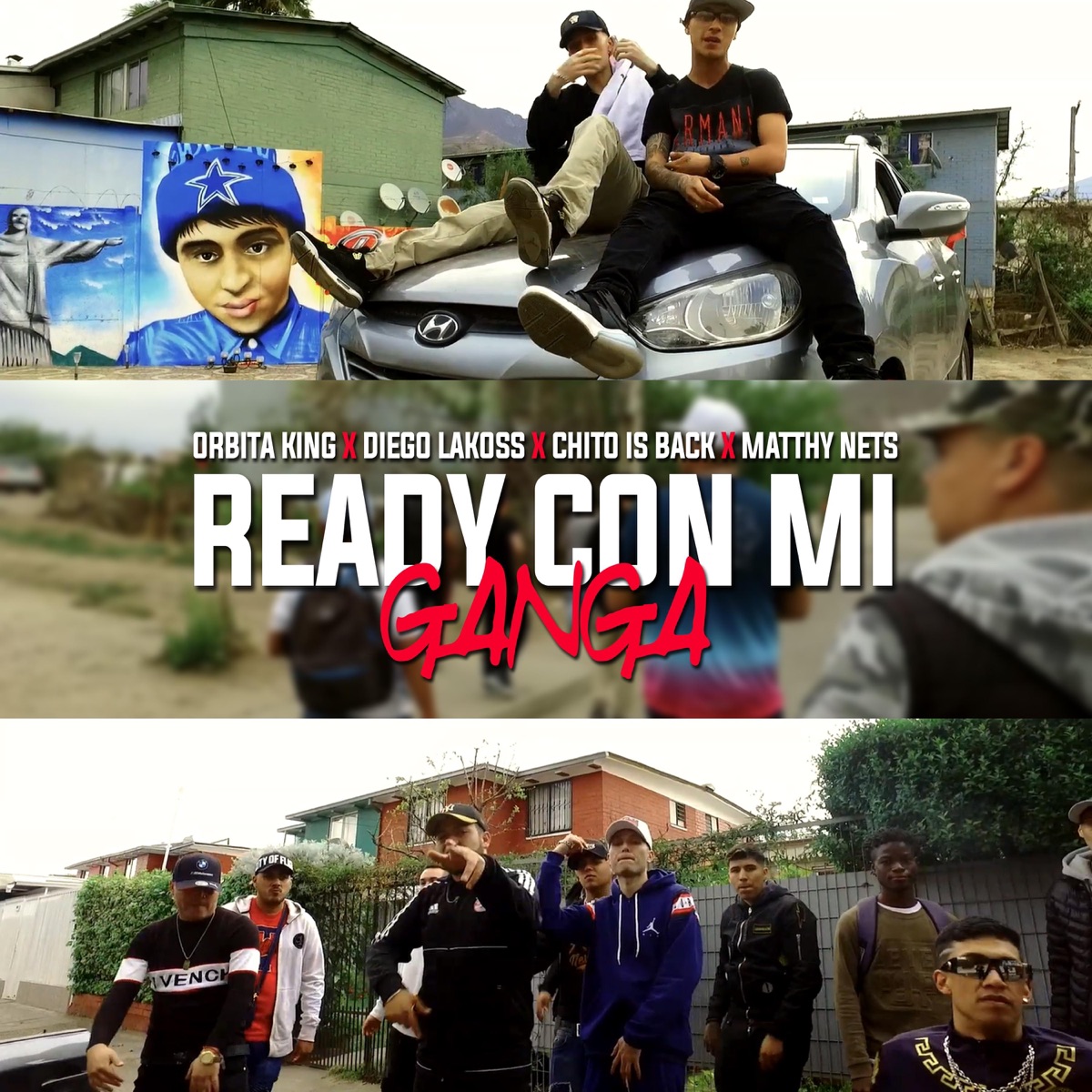 Ready Con Mi Ganga (feat. Diego Lakoss, Chito Is Back & Matthy Nets) - Single by Orbita King album cover