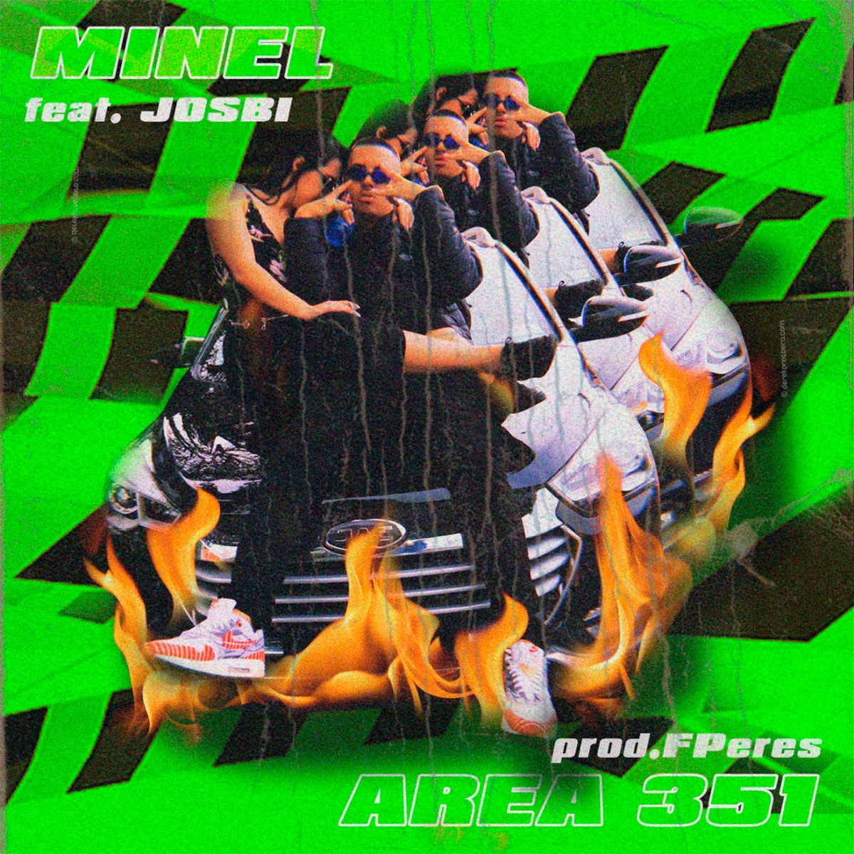 Área 351 (feat. Josbi) - Single by Minel album cover