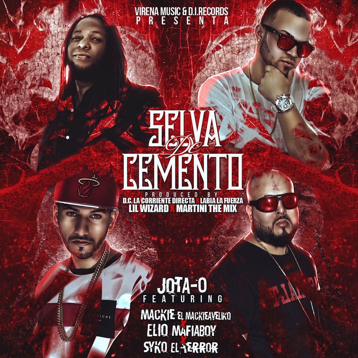 Selva de Cemento (feat. Syko el Terror, Mackie & Elio Mafia Boy) - Single by Jota-O album cover