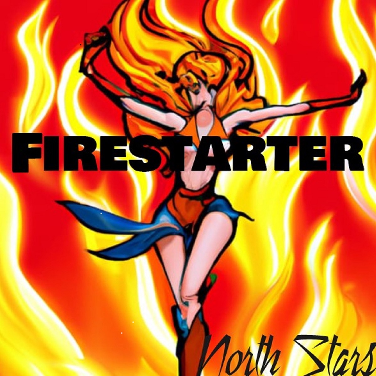Firestarter - Single by North Stars album cover