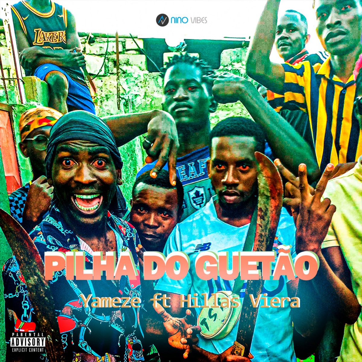 Pilha do Guetão (feat. Hillas Vieira) - Single by Yameze album cover