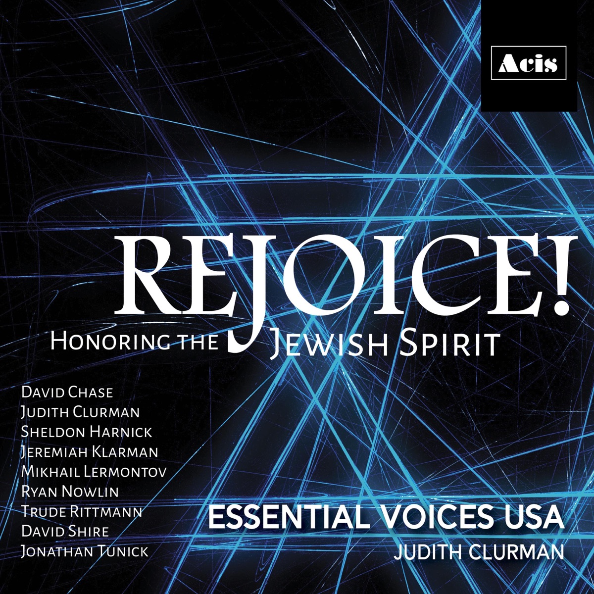 Rejoice! Honoring the Jewish Spirit by Essential Voices USA & Judith Clurman album cover