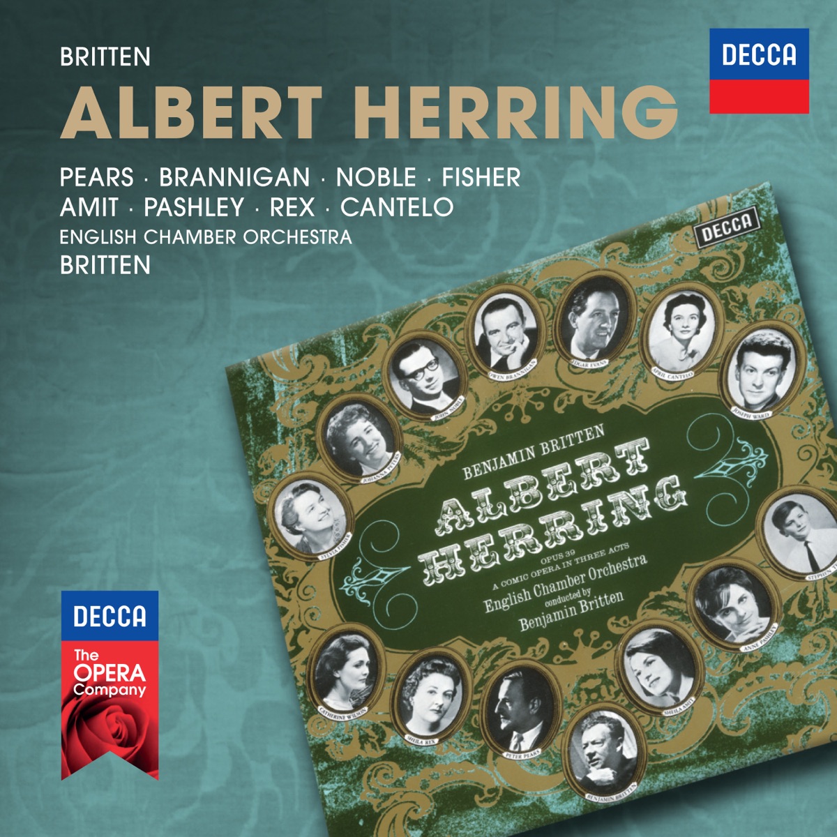 Britten: Albert Herring by Benjamin Britten, Sir Peter Pears, English Chamber Orchestra, Sylvia Fisher, Johanna Peters, Joseph Ward & Catherine Wilson album cover