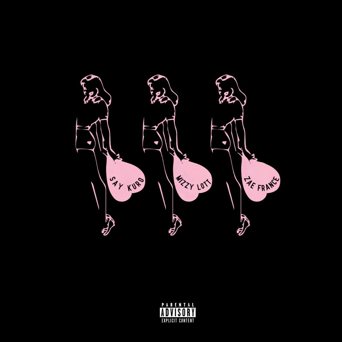 3x (feat. Say Kuro, Zae France & Mizzy Lott) - Single by OutofTune album cover
