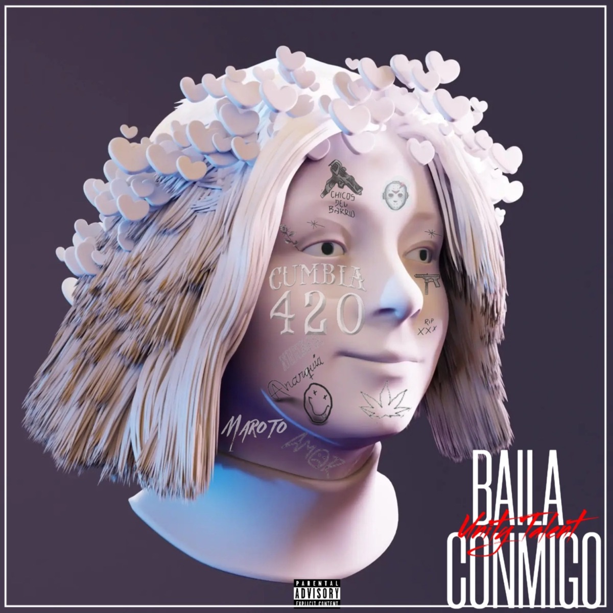Baila Conmigo - Single by Maroto album cover