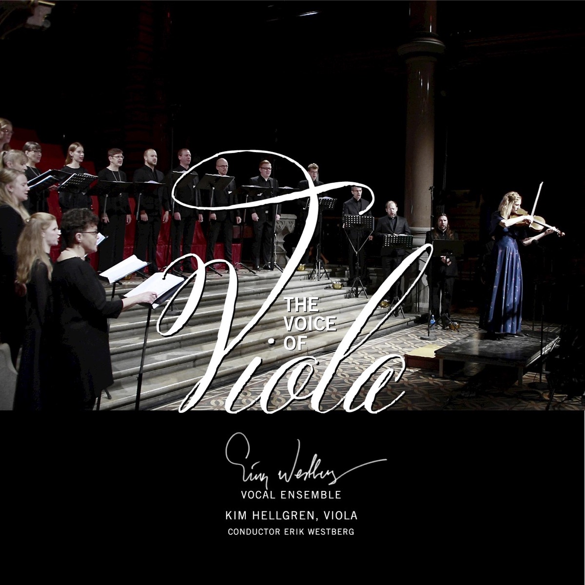 The Voice of the Viola - EP by Erik Westberg Vocal Ensemble & Kim Hellgren album cover