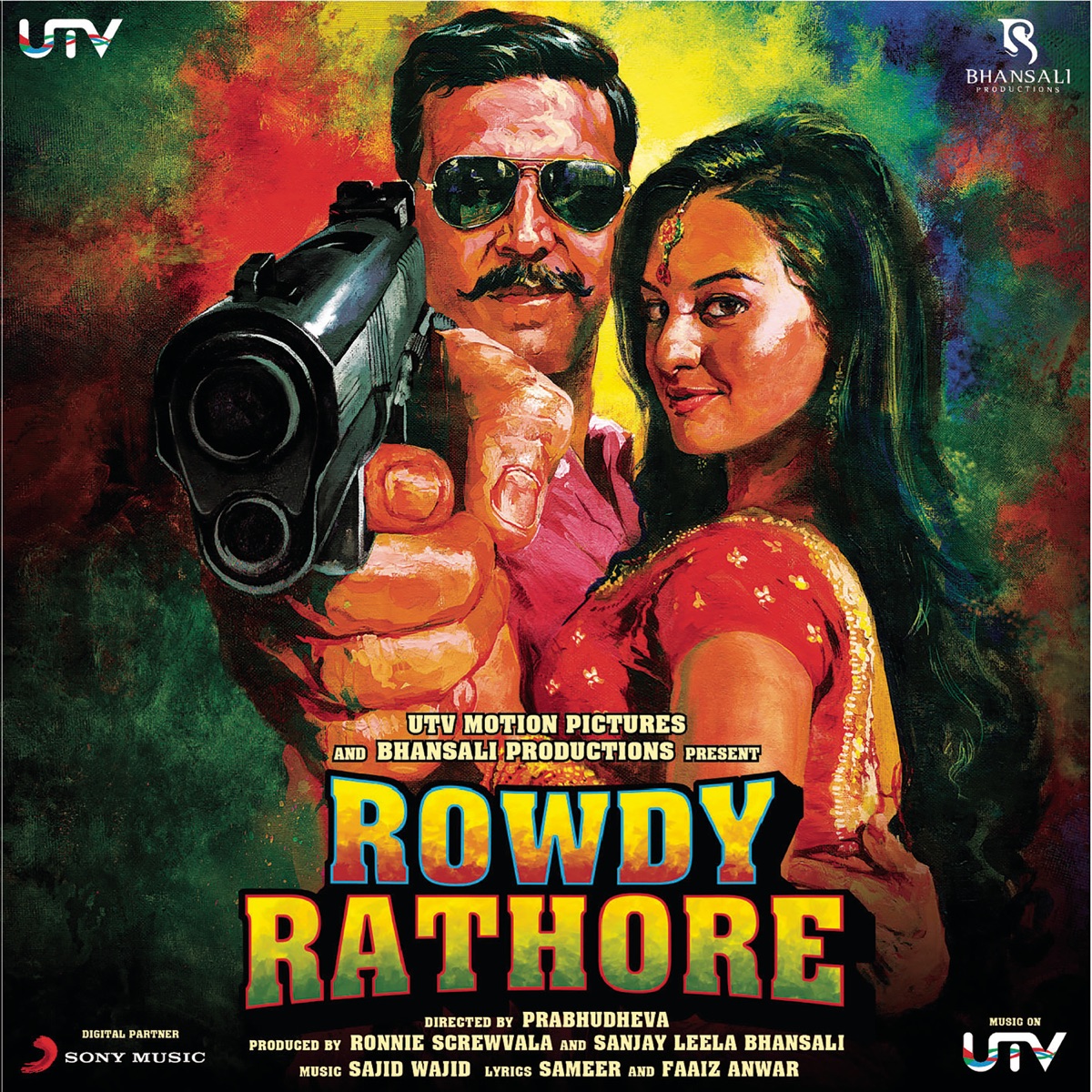 Rowdy Rathore (Original Motion Picture Soundtrack) by Sajid Wajid album cover