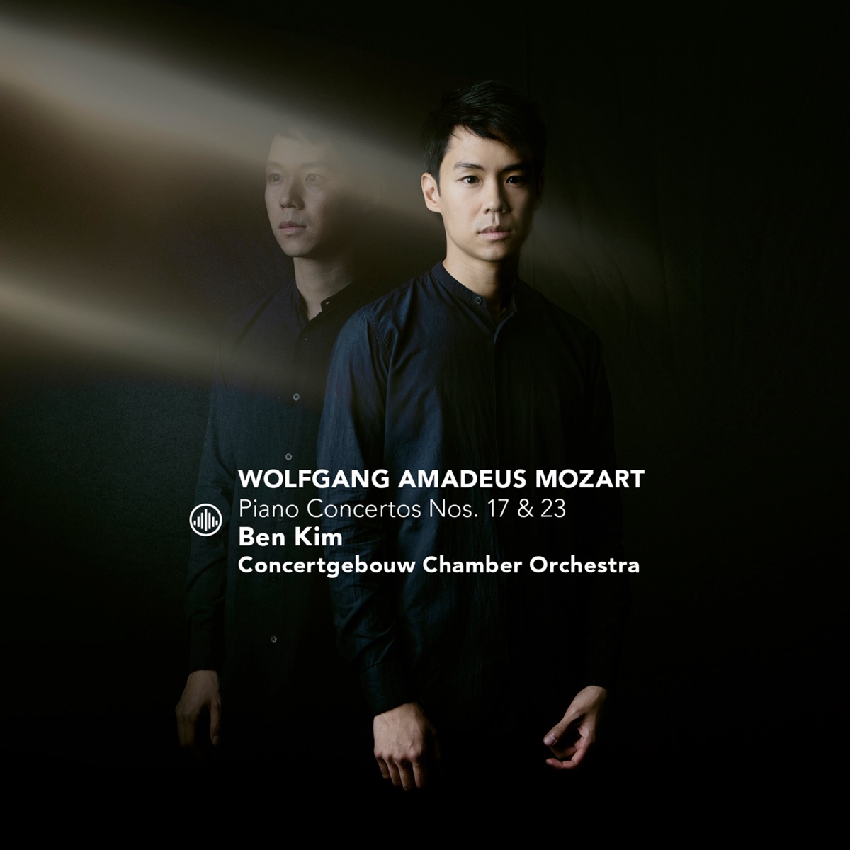 Mozart: Piano Concertos No. 17 & 23 by Ben Kim, Concertgebouw Chamber Orchestra & Michael Waterman album cover