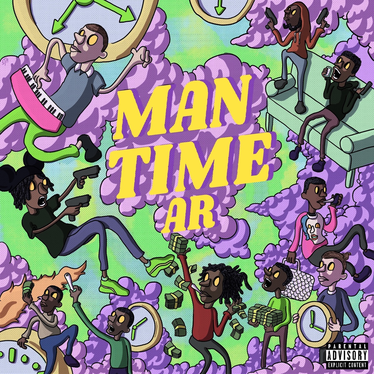 Man Time - EP by AR album cover