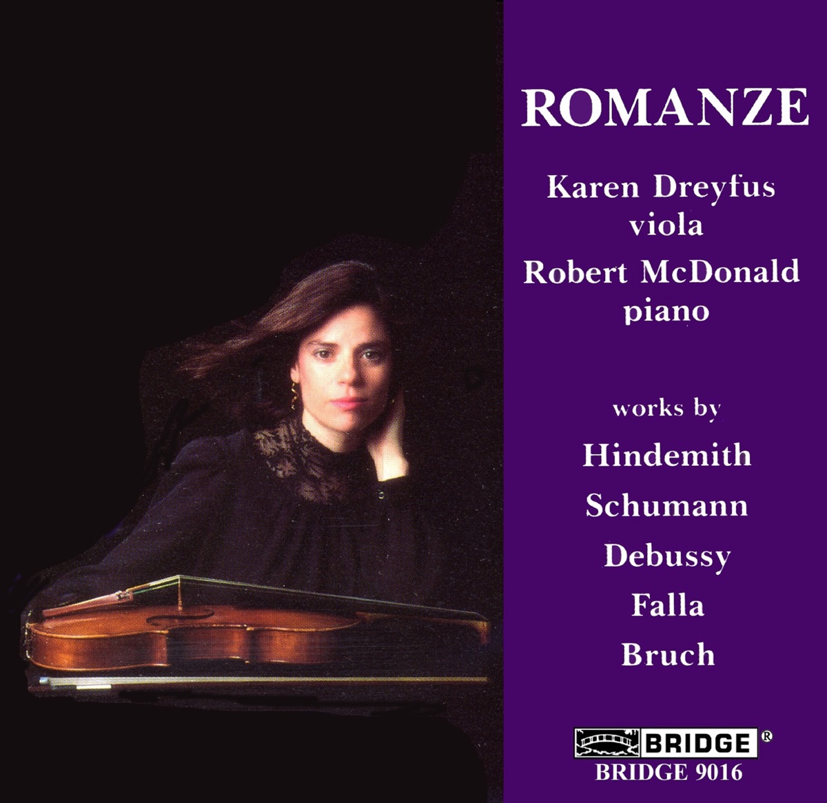 Hindemith: Viola Sonata - Schumann: Marchenbilder by Karen Dreyfus & Robert McDonald album cover