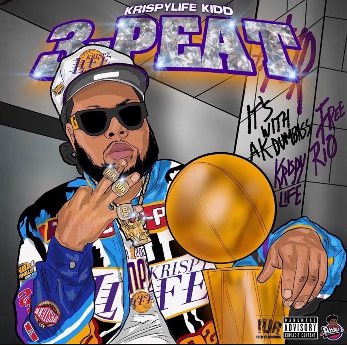 3 Peat by KrispyLife Kidd album cover