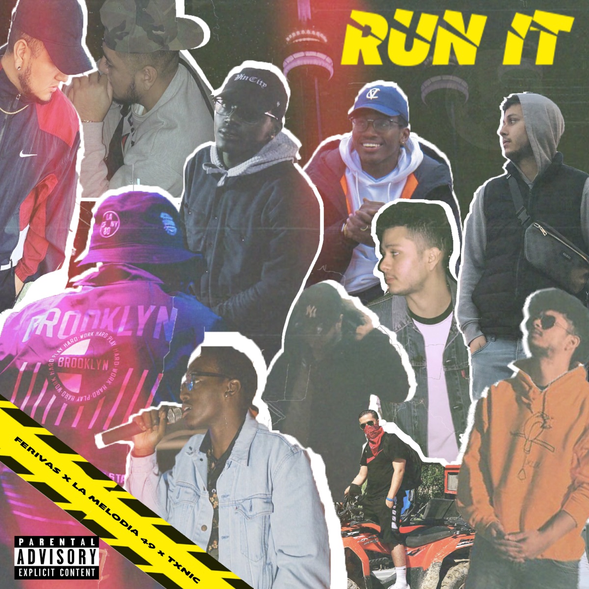 Run It - Single by FeRivas, La Melodia 49 & Txnic album cover