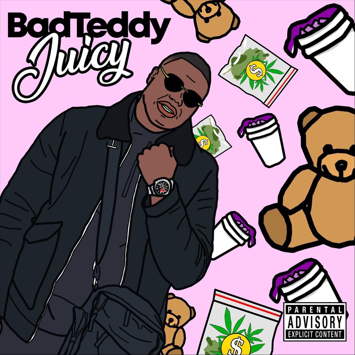 Juicy - Single by Badteddy album cover