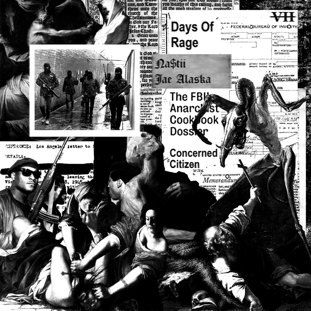 Days of Rage by Jae Alaska & Gullyspit album cover