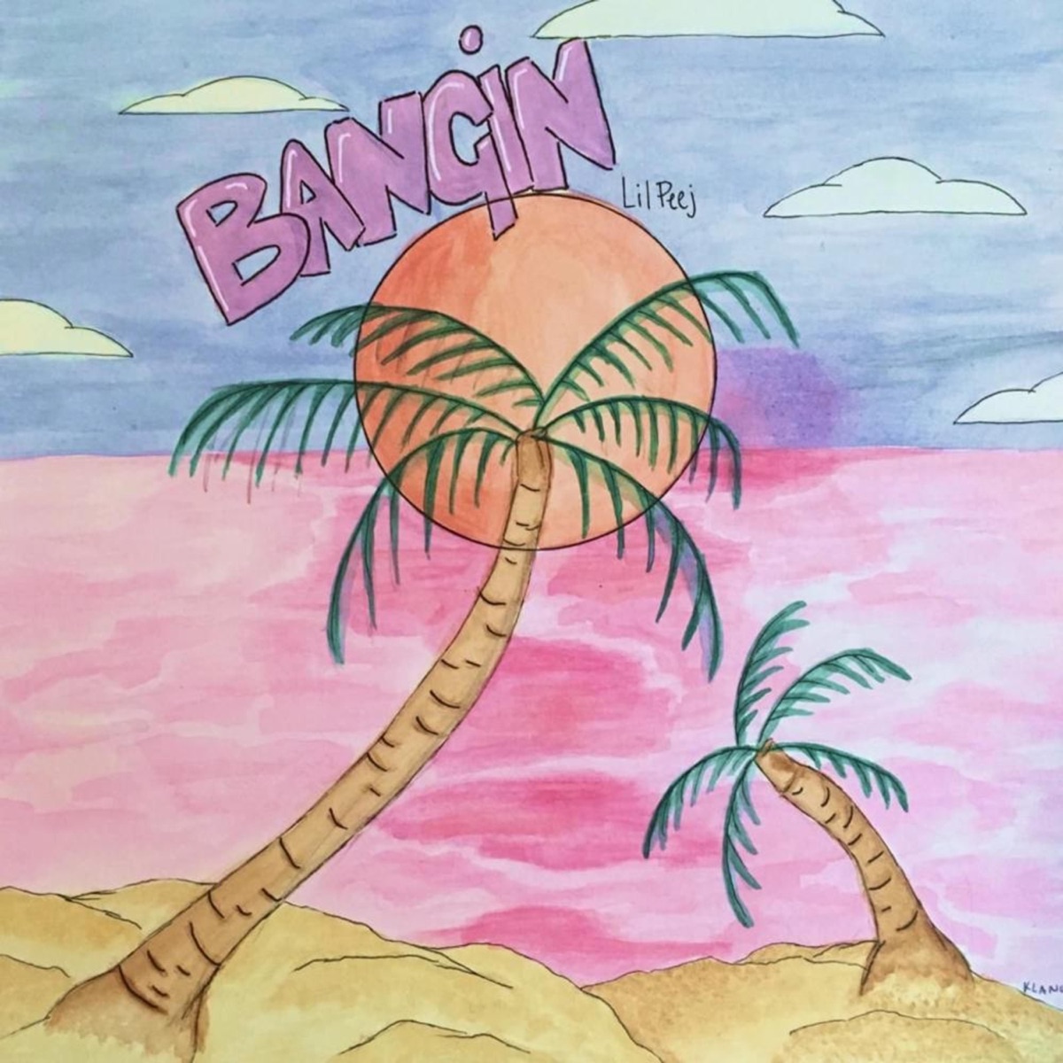 Bangin' - Single by Lil Peej album cover