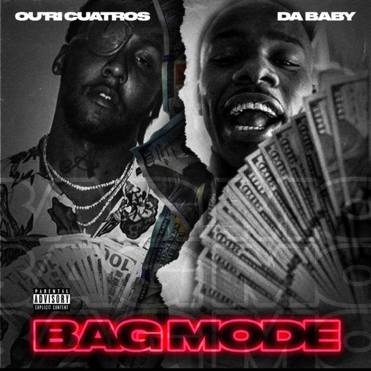 Bag Mode (feat. DaBaby) - Single by Ou'ri Cuatro's album cover artwork