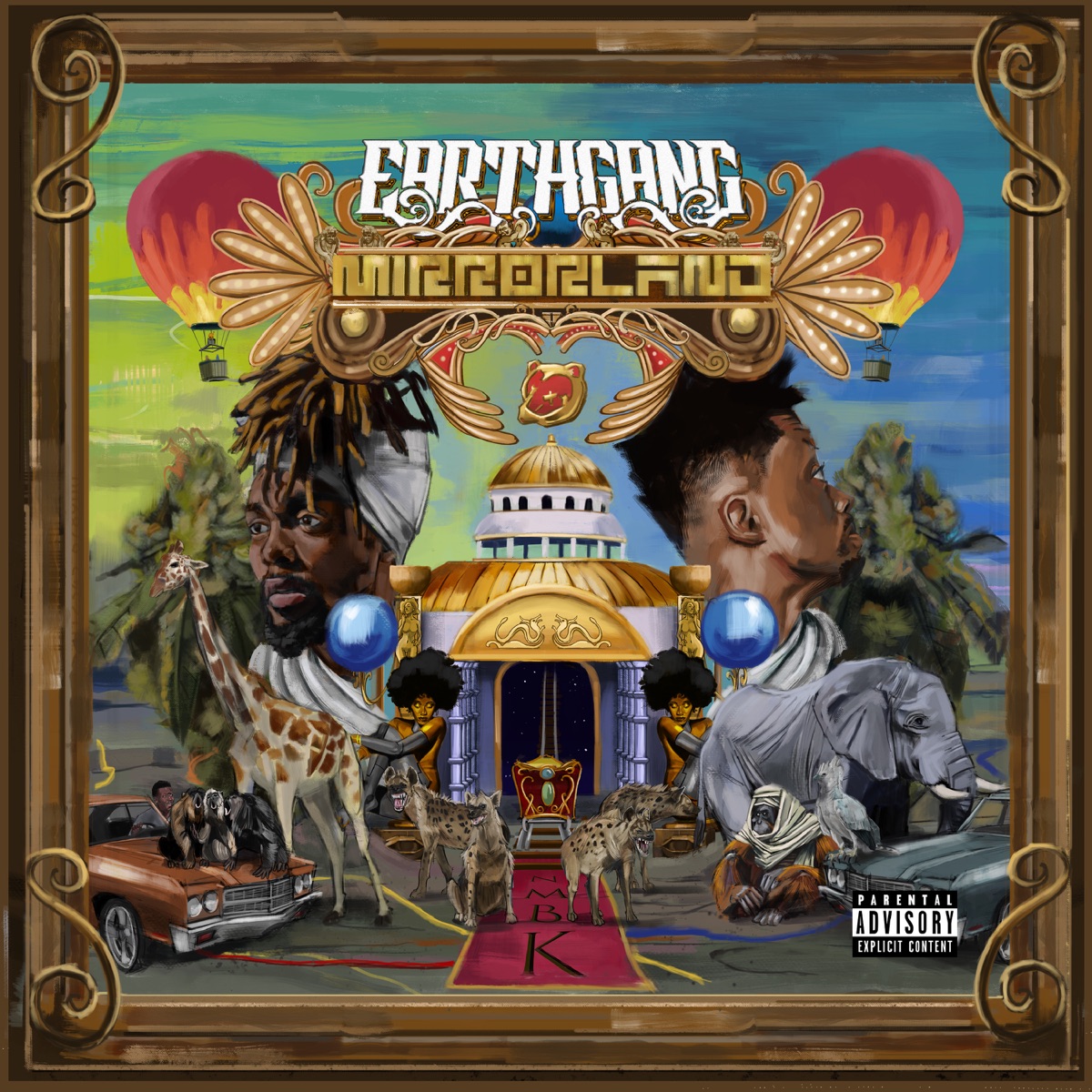 Mirrorland by EARTHGANG album cover