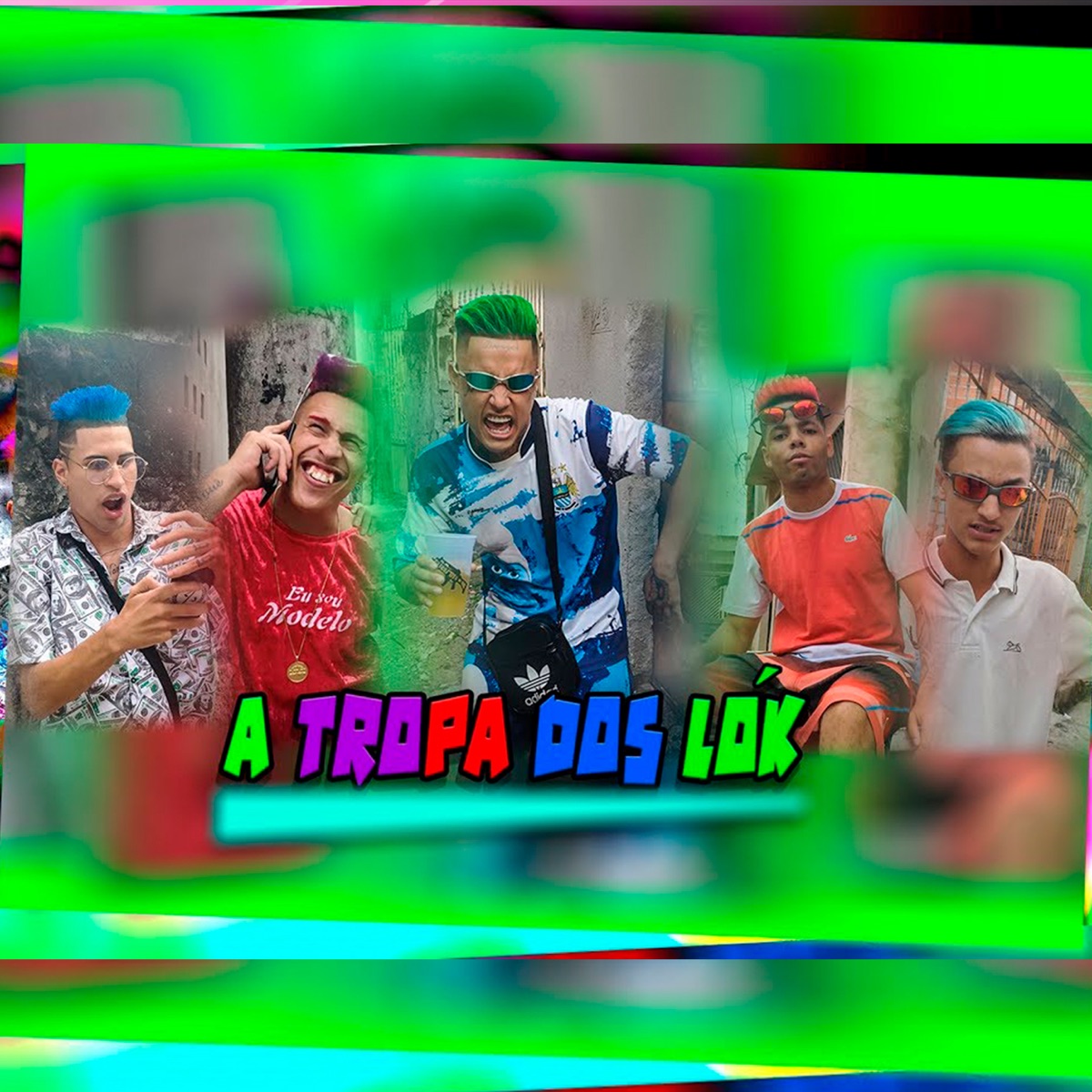Tropa dos Lok - Single by MC Modelo, MC Japinho, MC Km Autentico, Sonic Pazes & Quik Ironico album cover