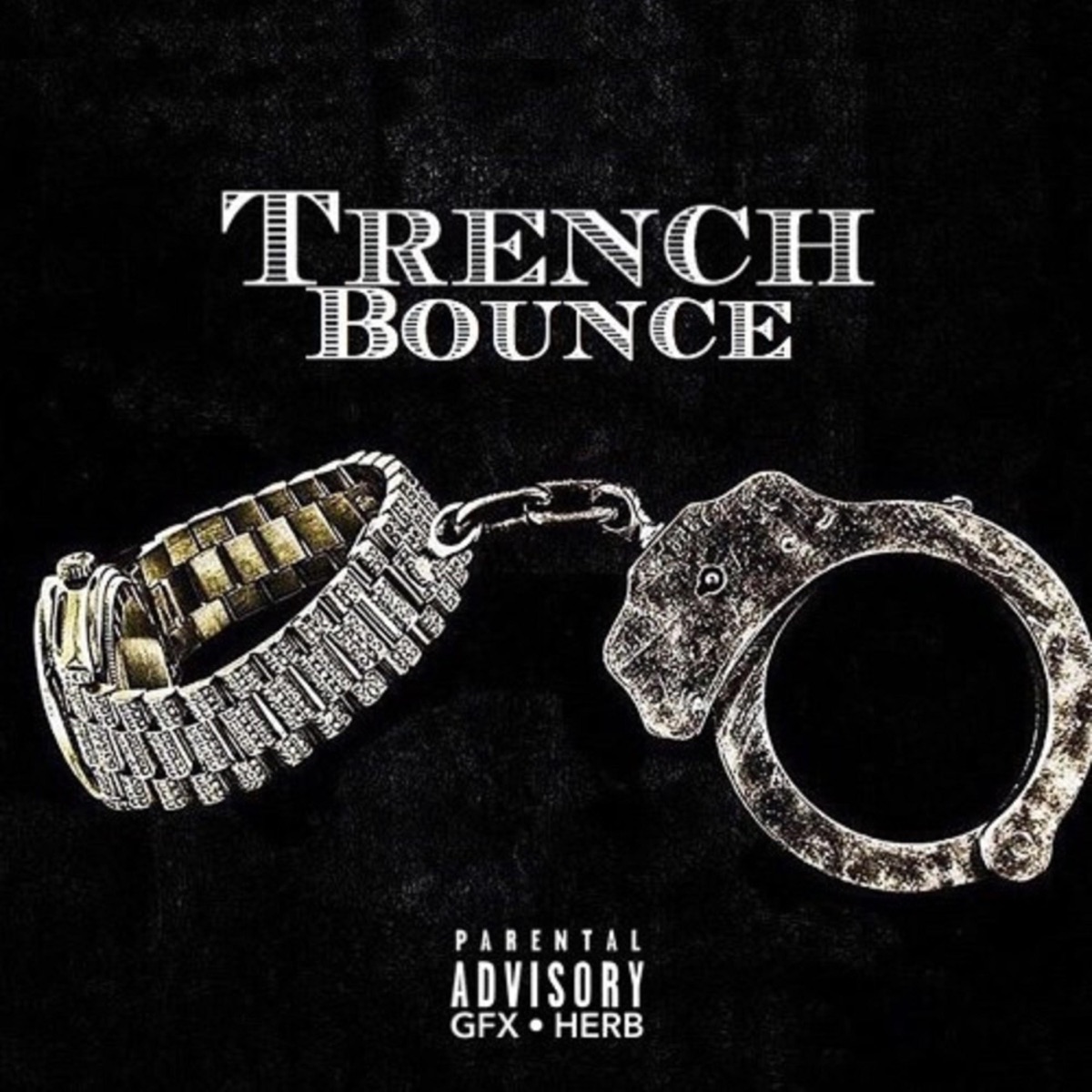 Trench Bounce (feat. Leaf Ward & Kur) - Single by YMP Cash album cover artwork