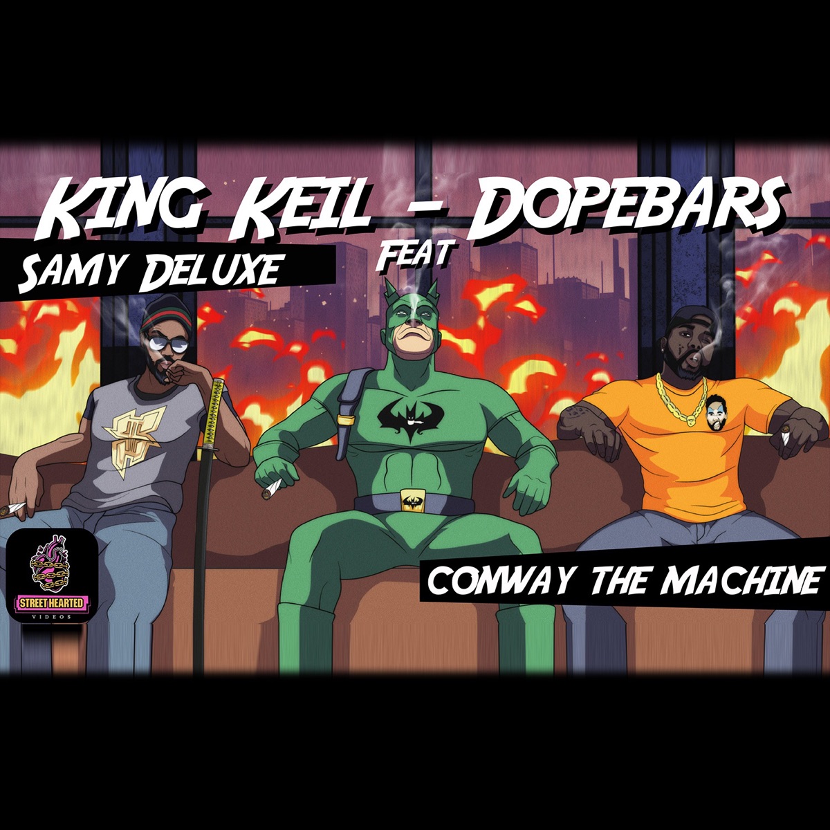 Dopebars - Single by King Keil, Conway the Machine & Samy Deluxe album cover