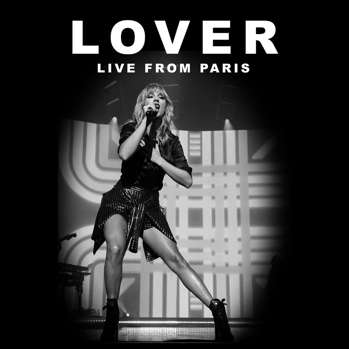 Lover (Live From Paris) - Single by Taylor Swift album cover artwork