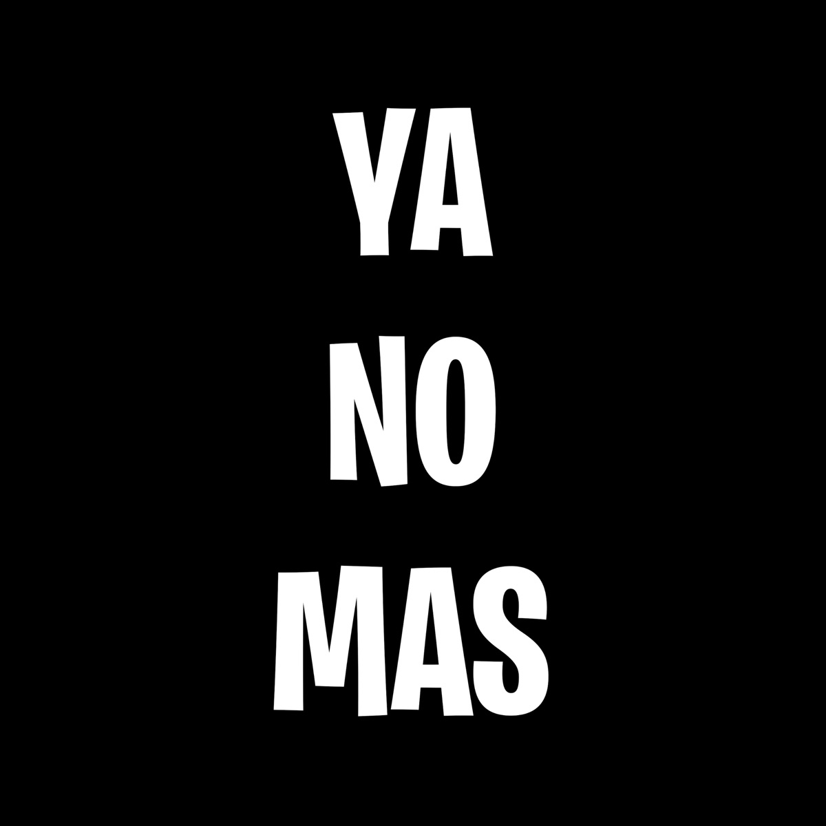 Ya No Más - Single by Fer Palacio, DJ Alex & Santiago Saez album cover