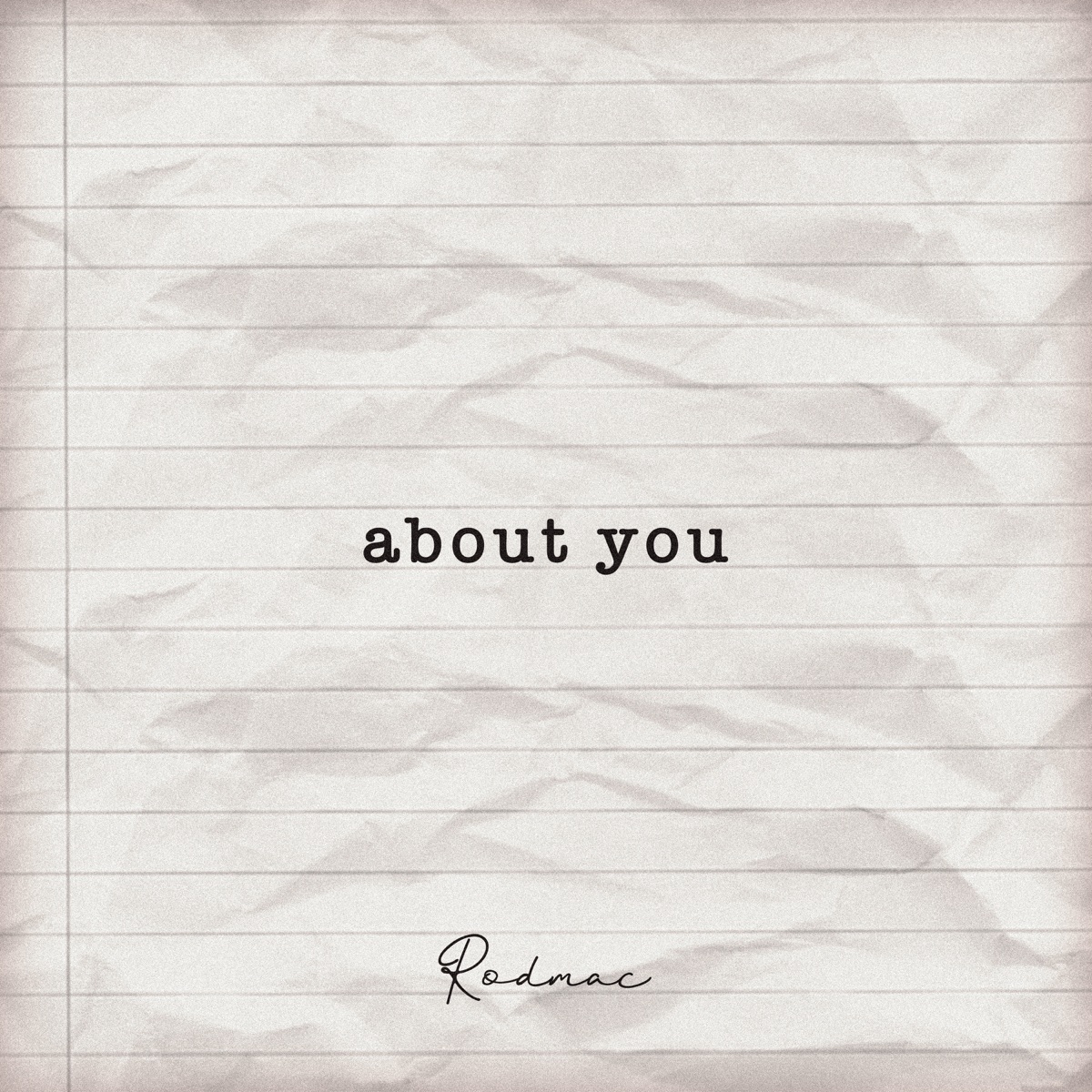 About You - Single by Rodmac album cover