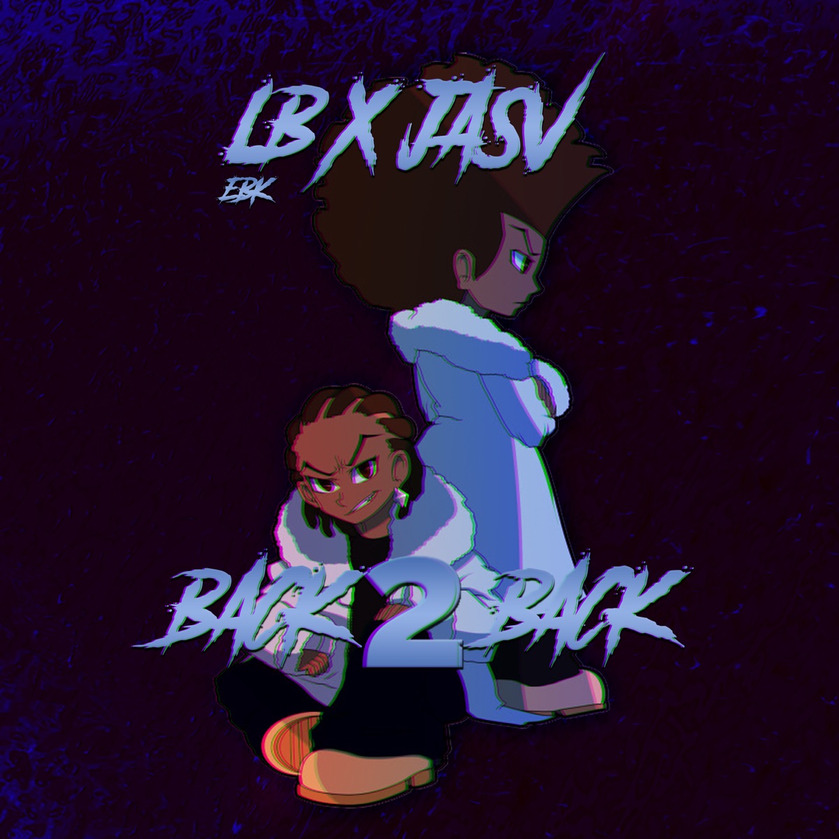 Back2Back (with LB) - Single by J-Sav album cover