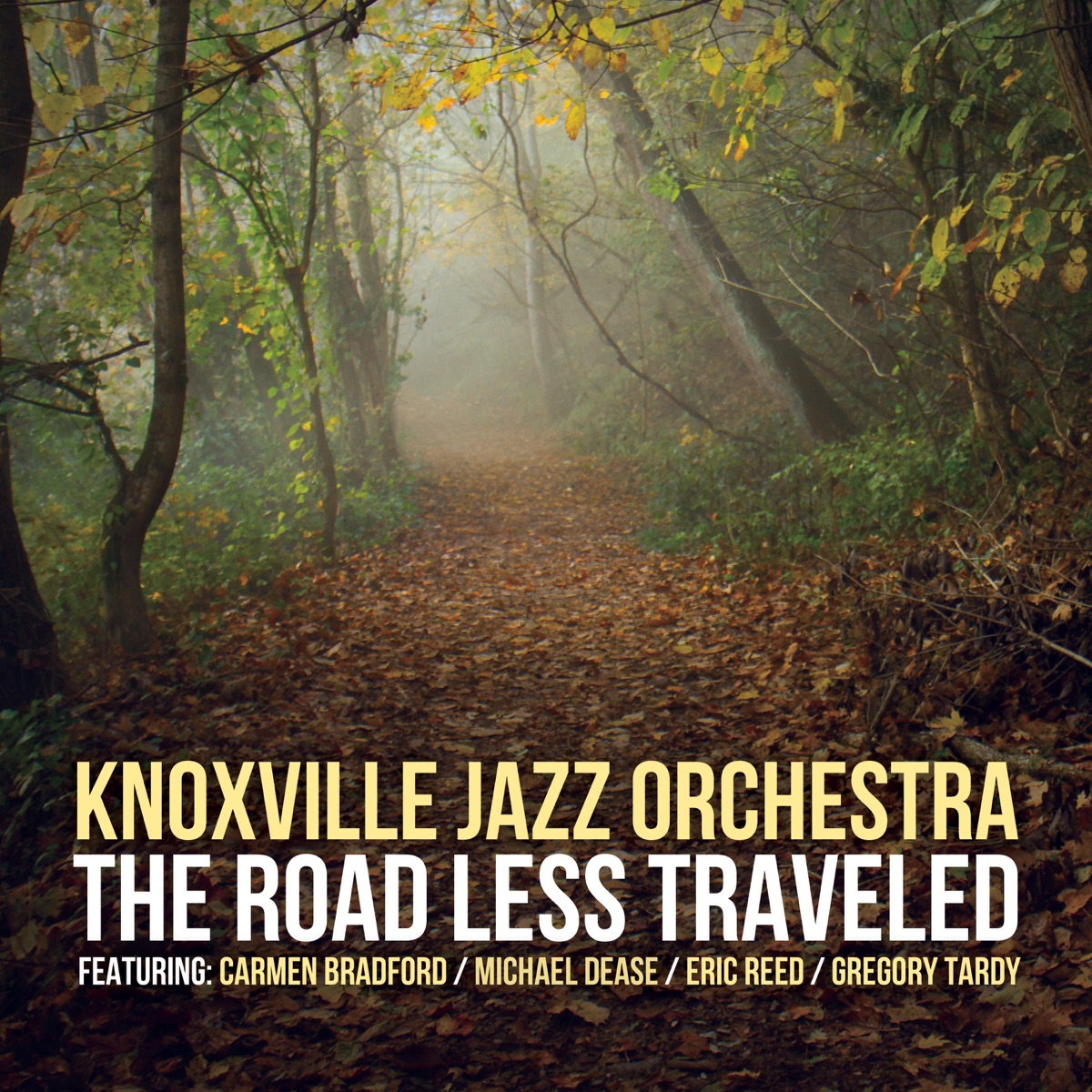 The Road Less Traveled by Knoxville Jazz Orchestra album cover